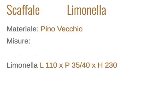 Guarnieri  Limonella Holzwandregal Aus Holz ist ein Produkt im Angebot zum besten Preis