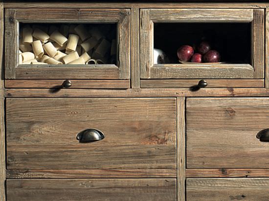 Guarnieri  Old pine chest of drawers is a product on offer at the best price
