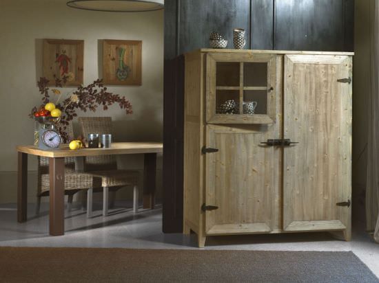 Guarnieri  Wooden Sideboard With 3 Doors And 4 Shel is a product on offer at the best price