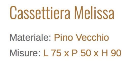 Guarnieri Cassettiera in pino vecchio 4 cassetti è un prodotto in offerta al miglior prezzo online