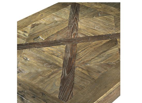 Guarnieri Quadratischer Tisch aus altem Ulmenholz ist ein Produkt im Angebot zum besten Preis