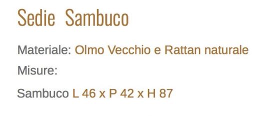 Guarnieri Sambuco Ulme Stuhl ist ein Produkt im Angebot zum besten Preis