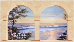  Loeil De Trompe Avec Plage Fleurie est un produit offert au meilleur prix