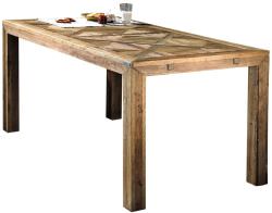 Olmo 140 mesa de comedor en madera vieja