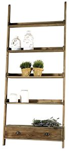 Wall shelf in solid pine