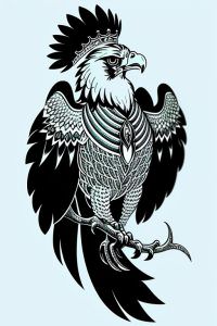 a Little Bit Eagle a Little Bit Rooster