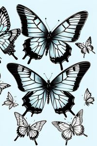 Zu Viele Schmetterlinge