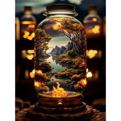 Flasche Mit Allen Garda Flasche Mit Allen Garda