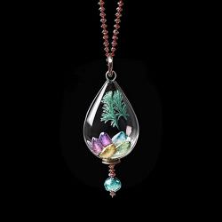 Pendant With Mosses And Lichens