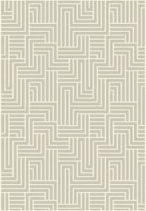 Geometric Carpet Wind Light Grey