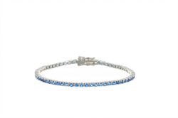 Bracciale Arg925 Zirconi Blu 18