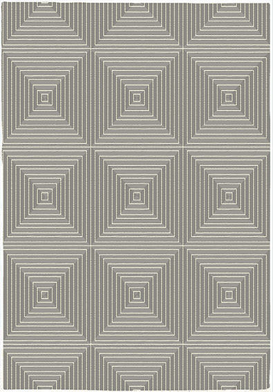 Geometric Carpet Wind Grey