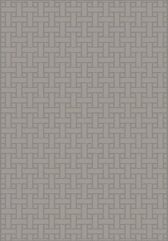 Alfombra Geomtrica Wind Dark Grey