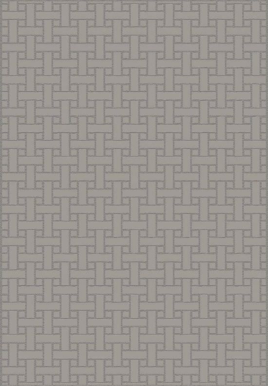 Alfombra Geomtrica Wind Dark Grey