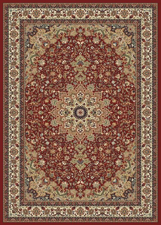 Kabir Red And Beige Floral Carpet