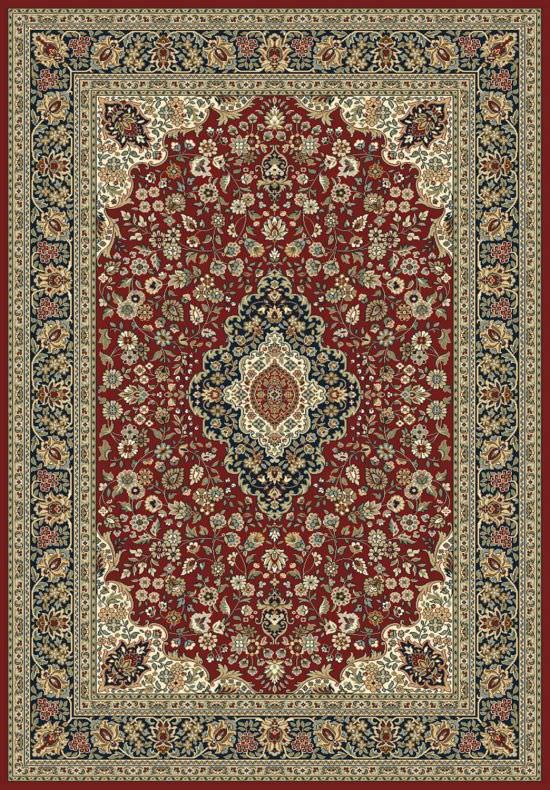 Tapis De Style Oriental Kabir Rouge