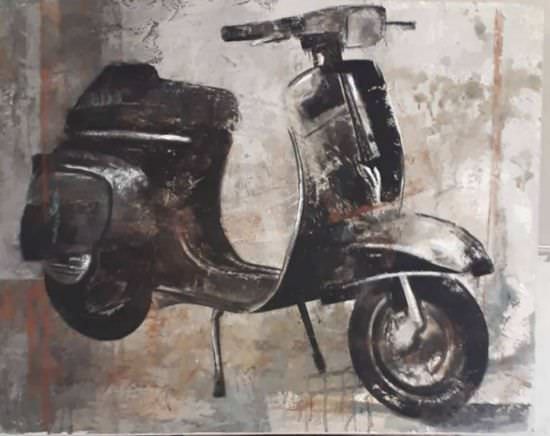 Dipinto Scooter Vespa