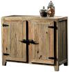 Beautiful And Solid Is The Solid Pine Wood Sideboard Model Erica With Classic And Elegant Lines. Typical Tuscan Handcrafted Sideboard Finished In Every Part, Inside And Outside. Dimensions Lxwxh 110x50x90 Cm.