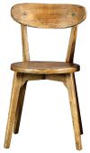 Guarnieri Ribes Chair Classic chair in recycled elm wood. Catalog chair Old wood Measurements WxD 40x40 cm Height 80 cm