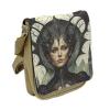 Sac  Bandoulire Pour Homme Avec Motif Black Widow.fait  La Main Sur Commande