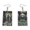 Boucles D'oreilles En Nacre Distant Echoes By The Imaginarium Archives. Fabriques  La Main Sur Demande