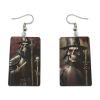 Mother Of Pearl Earrings Undead Musketeers By The Imaginarium Archives. Handcrafted On Demand