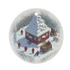 Decorazione Natalizia In Ceramica Tonda Aiutanti Di Babbo Natale Al Lavoro By The Imaginarium Archives - Prodotta Artigianalmente Su Richiesta
