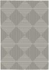 Geometric carpet Wind Grey 120x170