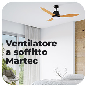 Ventilatori da soffitto per uso interno ed esterno