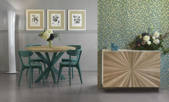 Guarnieri  Wall Sideboard With 2 Inlaid Doors is a product on offer at the best price