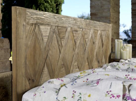 Guarnieri  Double Bed In Tuscan Wood is a product on offer at the best price