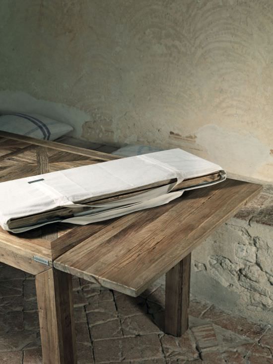 Guarnieri  Olmo 140 Dining Table In Old Wood is a product on offer at the best price
