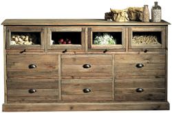 Old Pine Chest Of Drawers