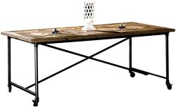 Guarnieri  Old Pine And Iron Table With Wheels is a product on offer at the best price