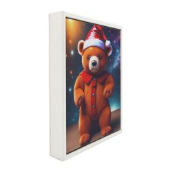 Teddy Bear Ready For Santa's Gifts