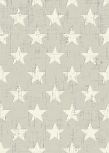 KOBEL  Teppich Mit Grauen Sternen 160x230 ist ein Produkt im Angebot zum besten Preis