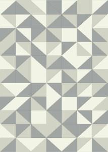 KOBEL  Geometrischer Teppich Tender Grau 160x23 ist ein Produkt im Angebot zum besten Preis