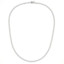 Collier Tennis Galvanik Rhodium