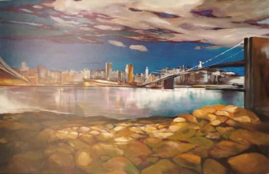 Pintar El Puente Con La Ciudad