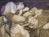 Affresco Trasferibile Donna Addormentata