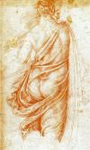 bertragbares Diy-fresko Auf Einem Transfertrger Mit Direkter Farbbertragung Auf Die Zu Dekorierende Oberflche. Klassisches Thema - Muliebre Figurenstudie - Von Michelangelo