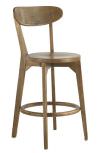 Wooden Stool Natural Elm