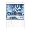 Magnetic Calendar The Frozen Kingdom By The Imaginarium Archives - Handcrafted On Demand