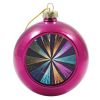 Fuchsia Glass Christmas Ball Prismatic Light By The Imaginarium Archives - Handcrafted On Demand