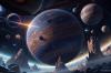 Small Planets On Big Planet Imarscifi08a