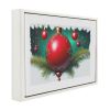American Canvas Print With Rectangular White Cassette Frame Christmas Still Life By The Imaginarium Archives. Handcrafted Product