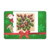 Absorbent Felt Square Doormat With Holly By The Imaginarium Archives. Handcrafted Product