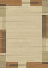 Geometric Carre Beige And Brown Carpet