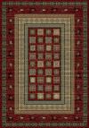 Tappeto Geometrico Artek Rosso 140x200