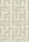 Geometric Carpet Wind Light Grey